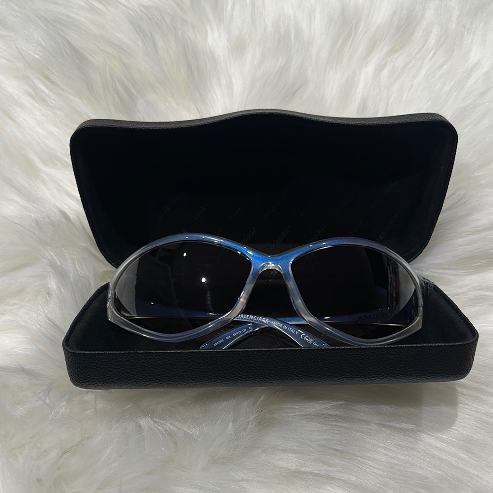 NEW Balenciaga 90s Oval Sunglasses BB0285S - Picture 5 of 5